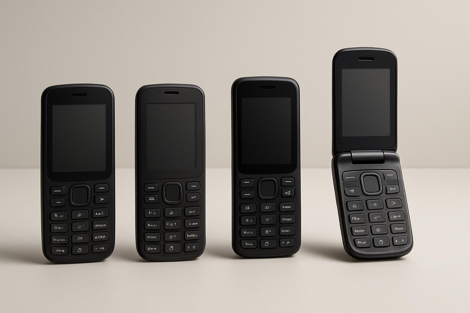 Quel dumbphone acheter avant la coupure de la 2G ? Notre sélection 4G VoLTE